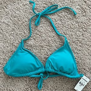 NWT Express Bikini Top Turquoise BRAND NEW